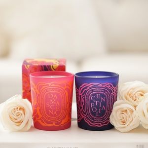 DIPTYQUE Damascena Rose 70g Candle - LIMITED in white box